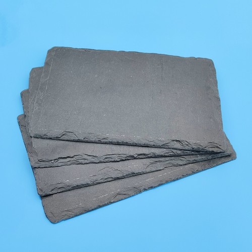 Four slate rock pieces for - four,