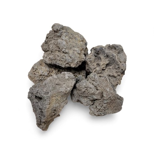Black lava stones - lava, natural