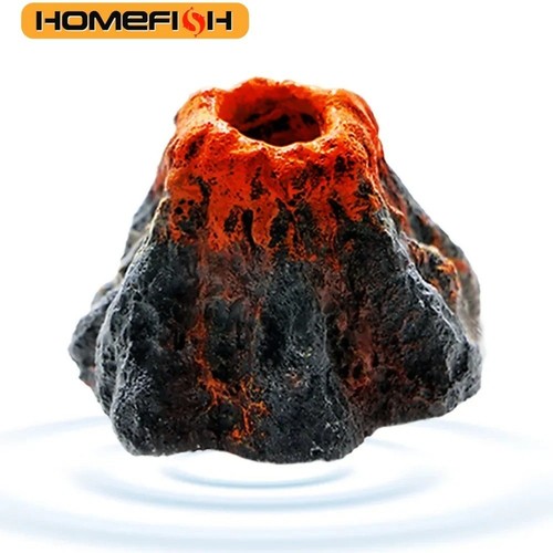 Fish tank volcano bubble - fish,