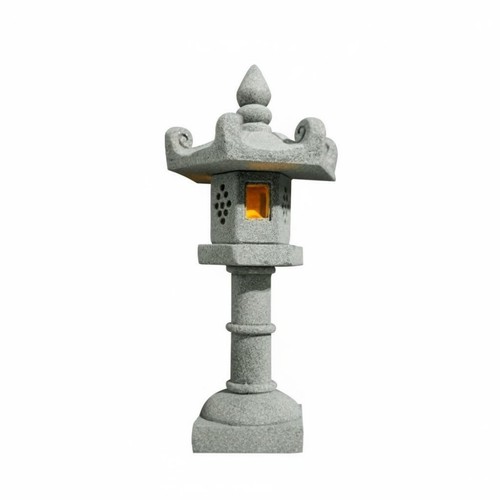 Miniature stone lantern - stone,