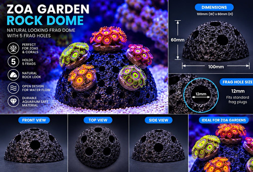 Zoa frag garden rock - zoa,