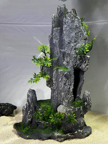 Large rock mountain - rock, aquarium