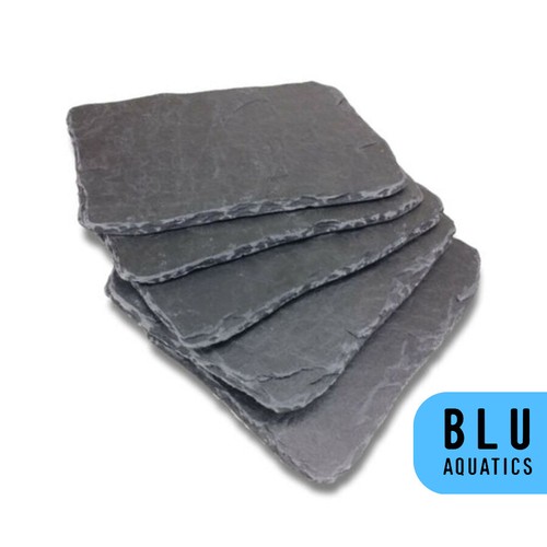 Aquarium rock slate tile - aquarium,