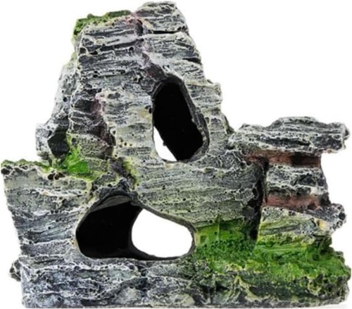 Artificial moss rock aquarium - moss,