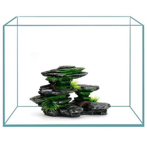 Aquarium decoration rockery - decoration,