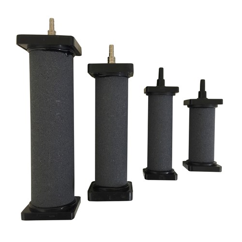 Ceramic cylinder air stone koi - stone,